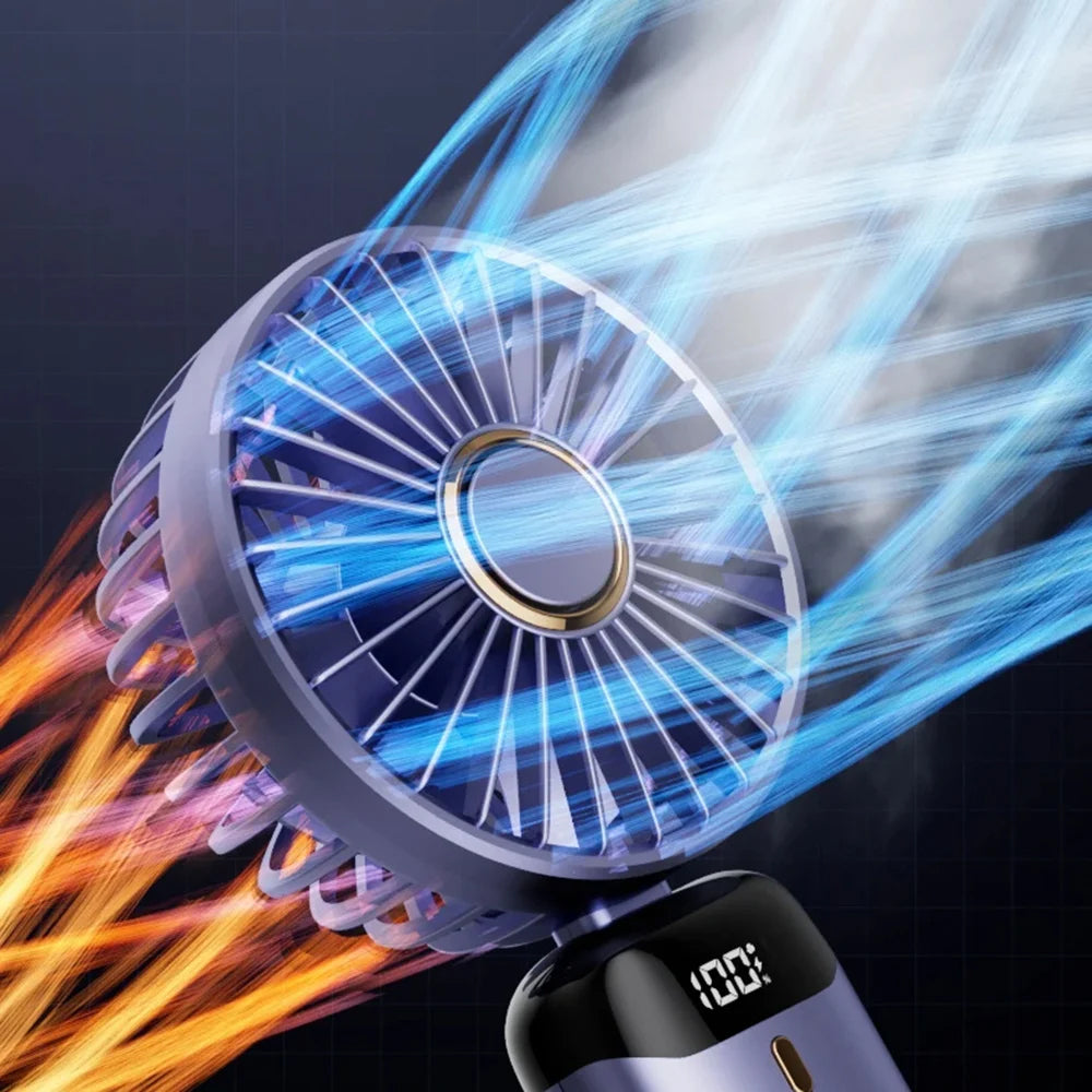 Prenosivi ventilator Techsuit N15, Ljubičasti