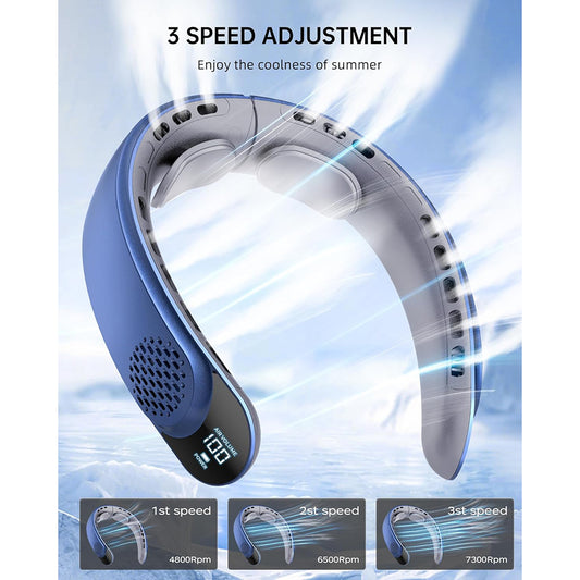 Prenosivi ventilator Techsuit S8, Plavi