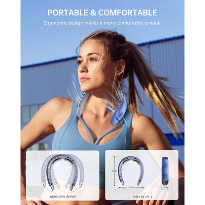 Prenosivi ventilator Techsuit S8, Plavi