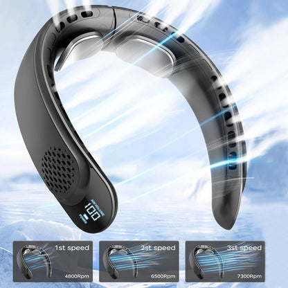 Prenosivi ventilator Techsuit S8, Crni