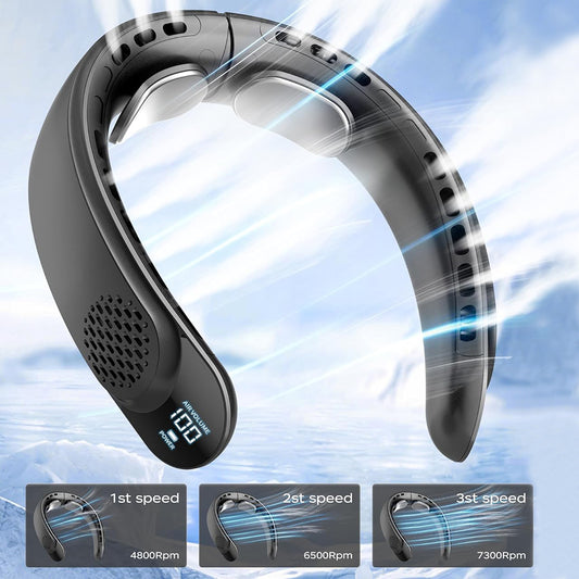Prenosivi ventilator Techsuit S8, Crni
