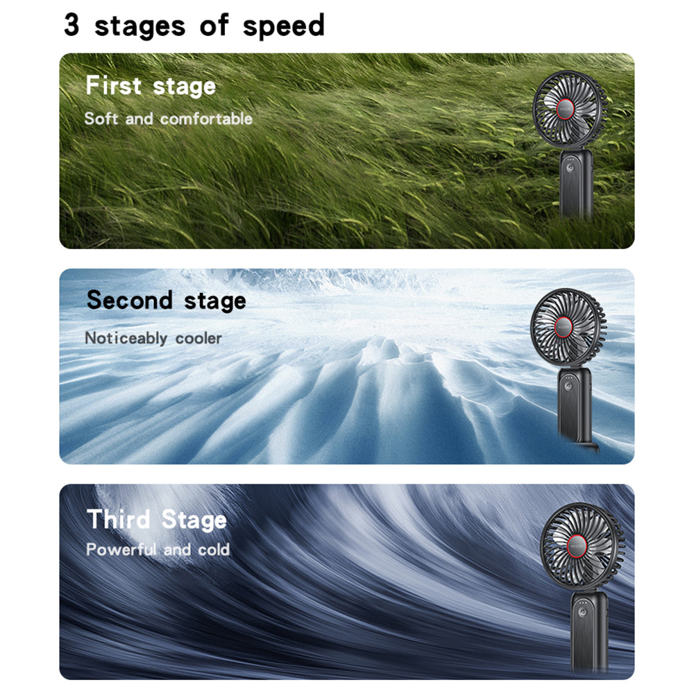 Prenosni ventilator Yesido YF10, Crni