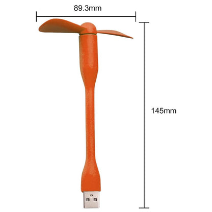 USB ventilator Techsuit TUF1, Narandžasti