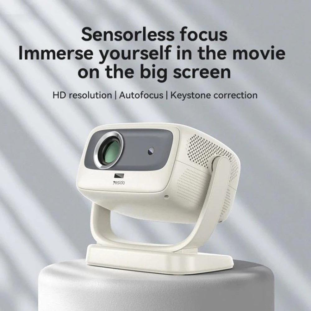 Videoprojektor Yesido TV13, 720P, 190ANSI, Android 9.0, Beli