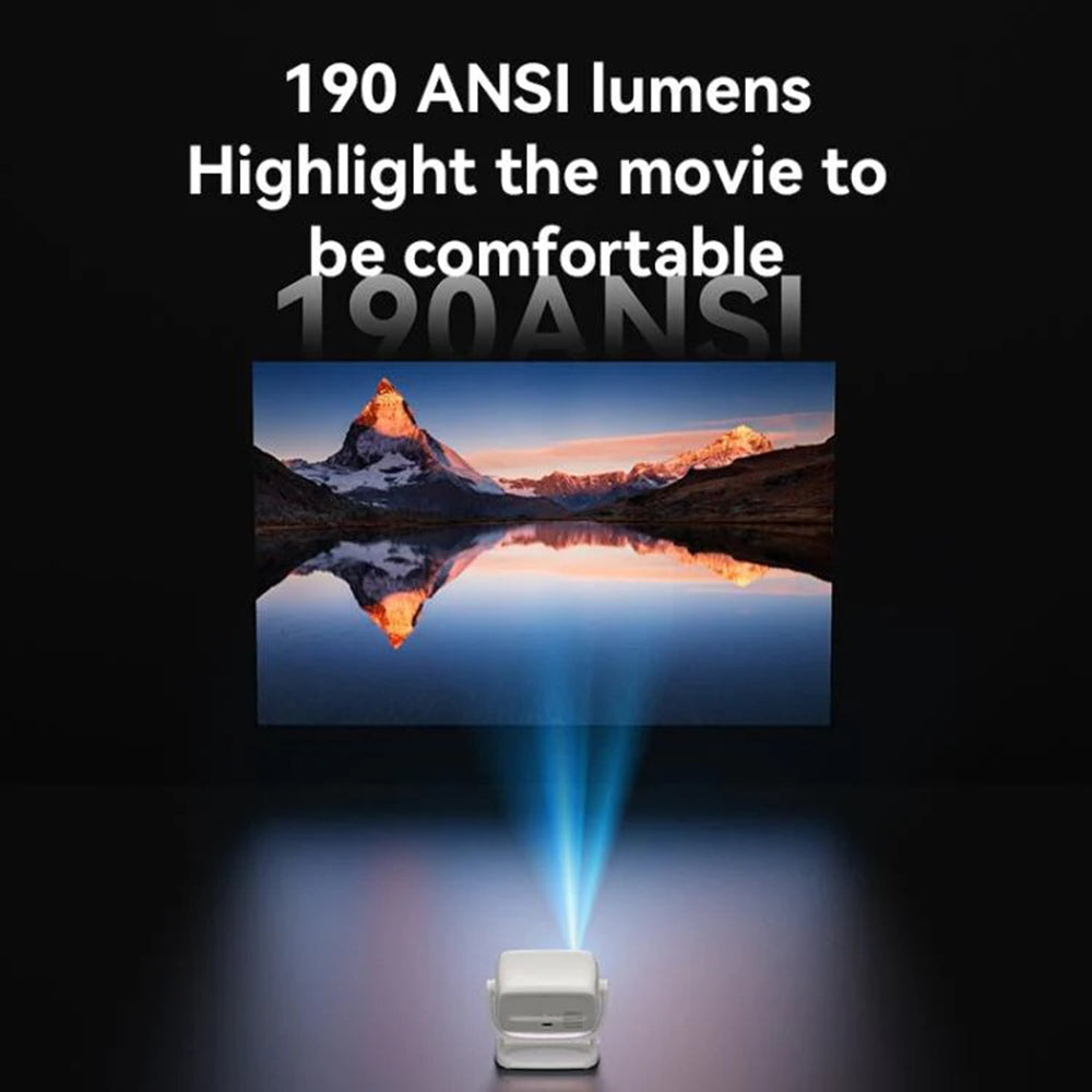 Videoprojektor Yesido TV13, 720P, 190ANSI, Android 9.0, Beli