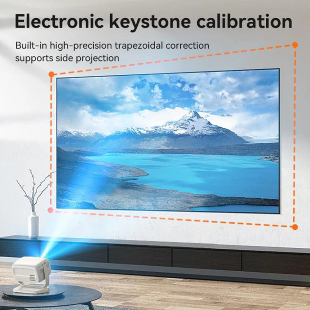 Videoprojektor Yesido TV13, 720P, 190ANSI, Android 9.0, Beli