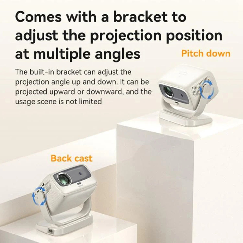 Videoprojektor Yesido TV13, 720P, 190ANSI, Android 9.0, Beli