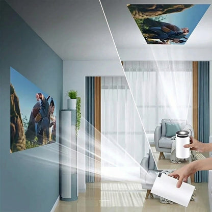 Videoprojektor Yesido TV14, 720P, 120ANSI, Beli