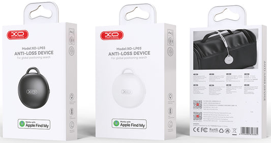 XO Design SmartTag LP03 za iOS seriju, Crna